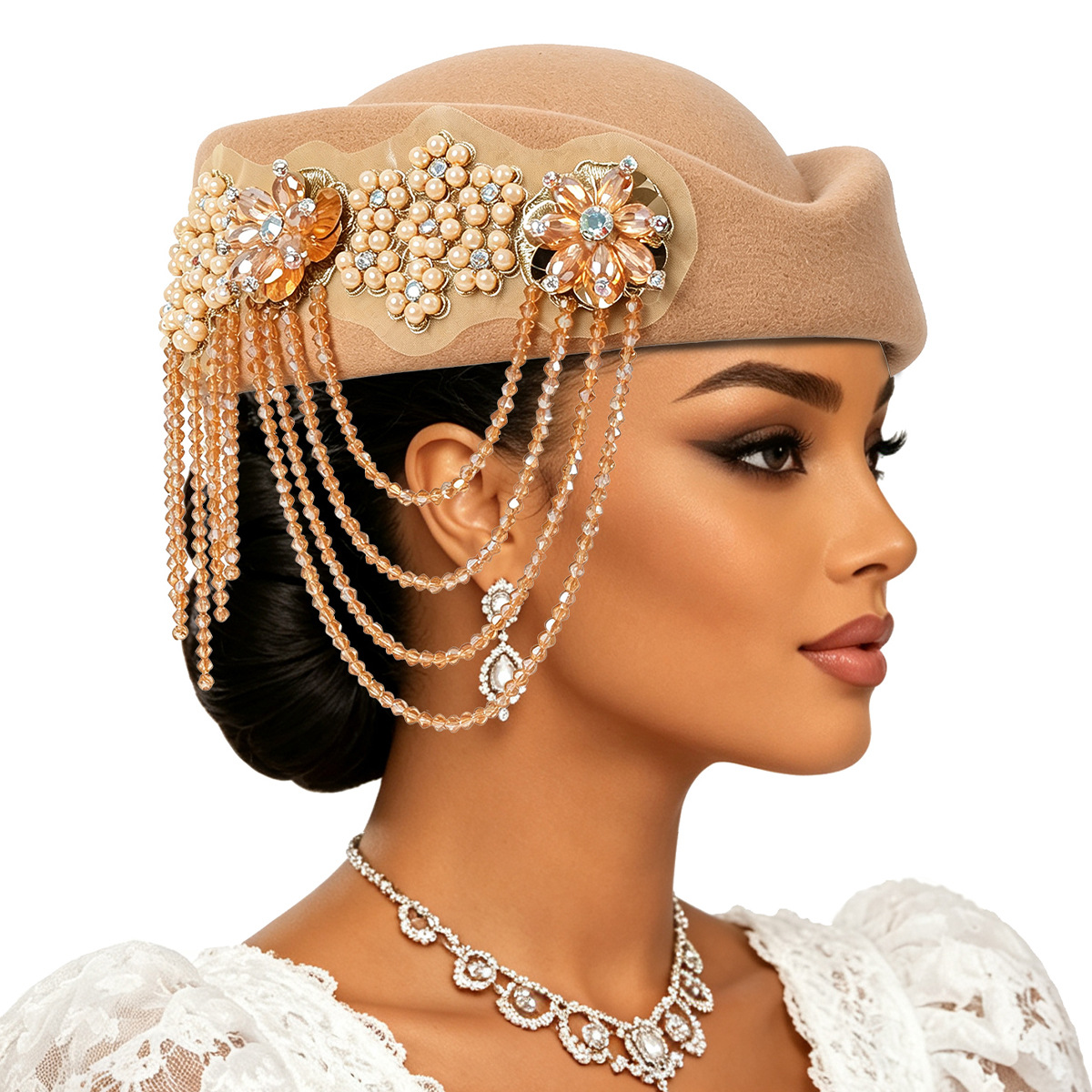 Summer Clothing Wraps - Afrikanisches Kopftuch, modischer Sommer-Herbst-Turban für Frauen,