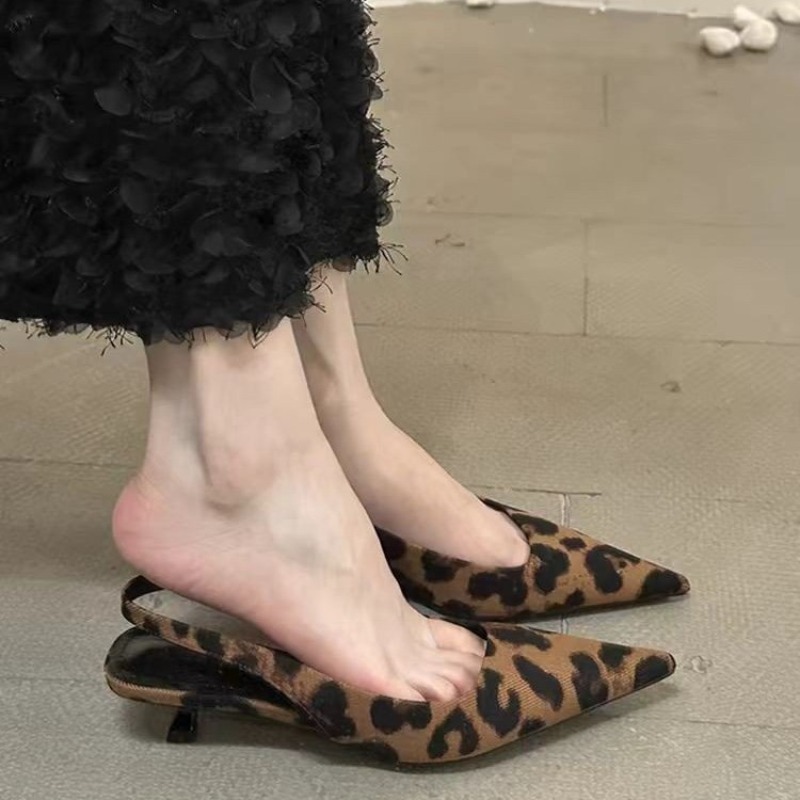 Summer Clothing Stores - Frühling Sommer Slip-On Damensandalen Modische Spitze