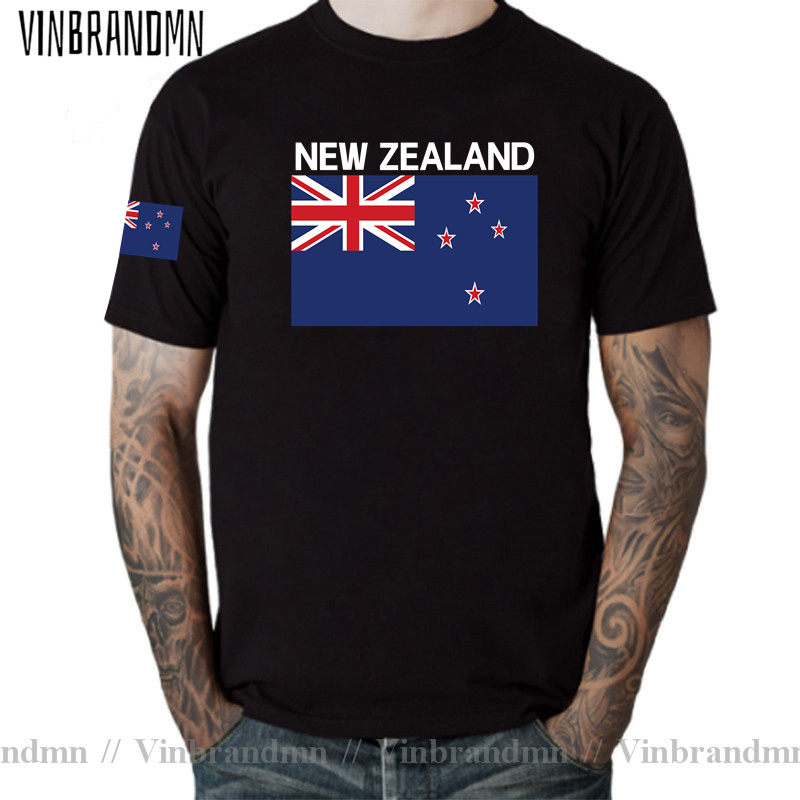 Summer Clothing Nz - Neuseeland Herren T-Shirt Trikots Zealander Nations